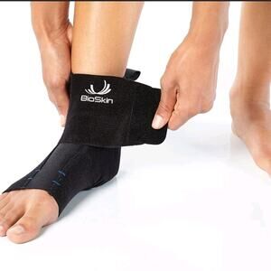 BioSkin Ankle Wrap Compression Brace W/Ankle Wrap Size XS-S 53801 NEW